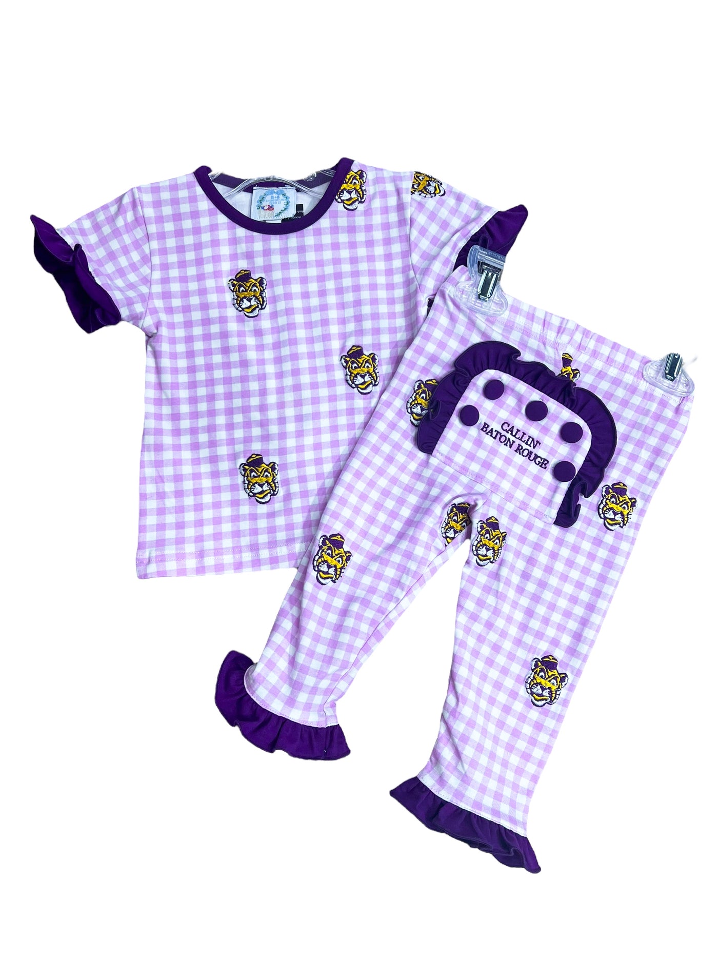 LSU Tigers Girls Pajamas - Callin' Baton Rouge