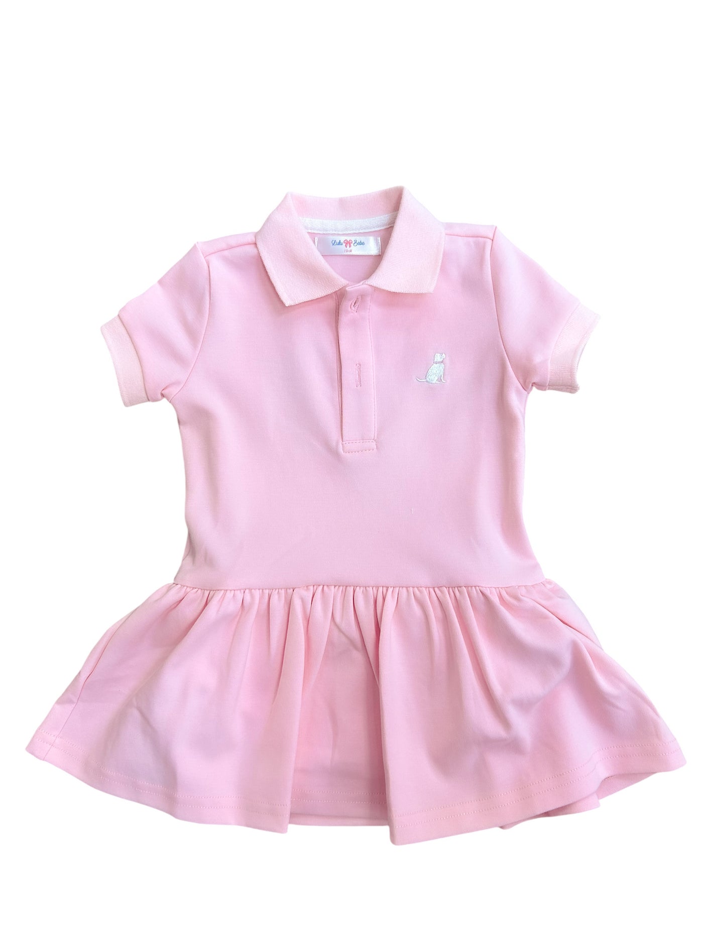 Girls Polo Dress - Lulu Bebe