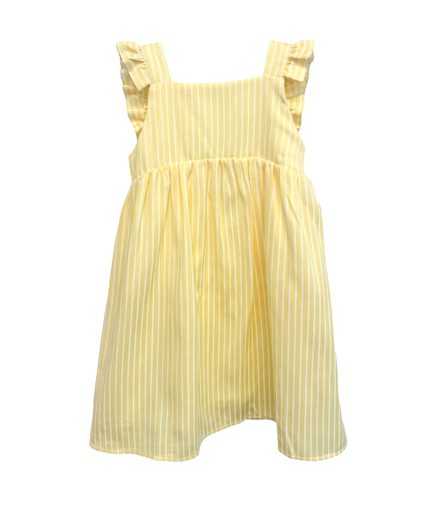 Yellow Sleeveless Dress - Lulu Bebe