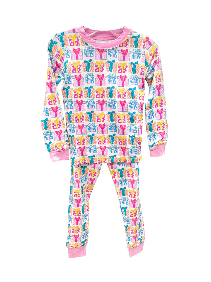 Girls Birthday Bamboo Pajamas - Poppy Kids Co.