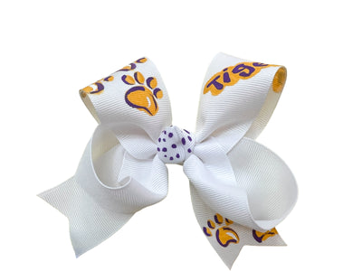 Hand Painted Bows - Two Sisters Bows - Collegiate