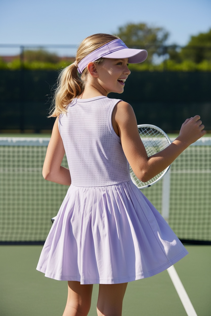 Lavender Tennis Dress - Lulu Bebe
