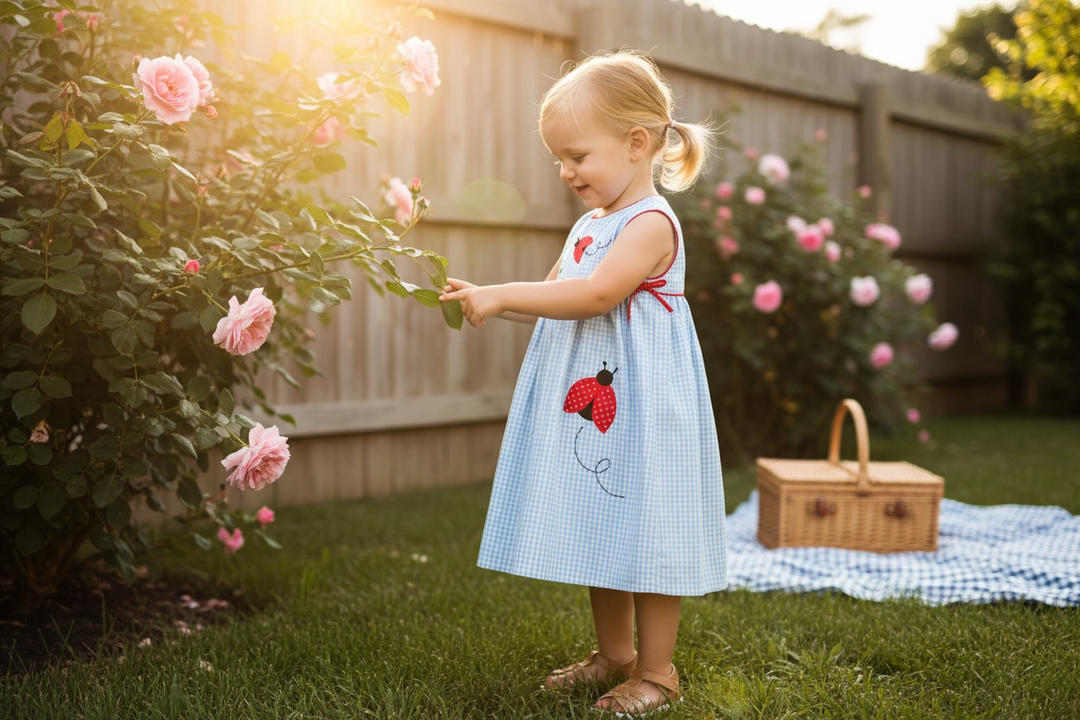 Ladybug Sundress - Petit Ami