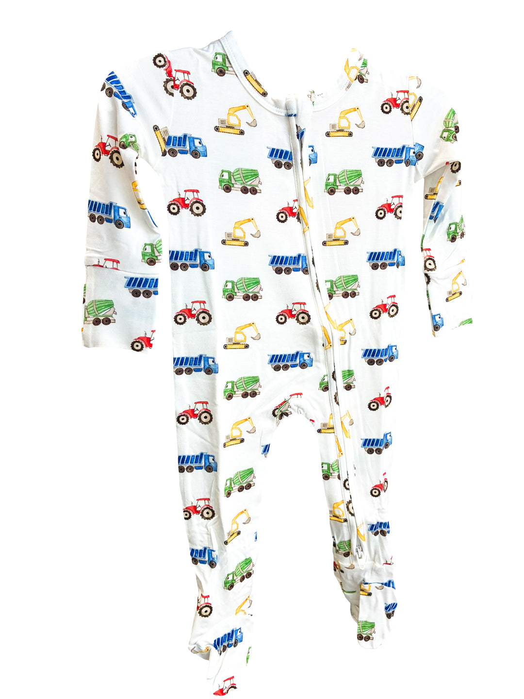 Construction Zip Pajama - Weisinger Bamboo