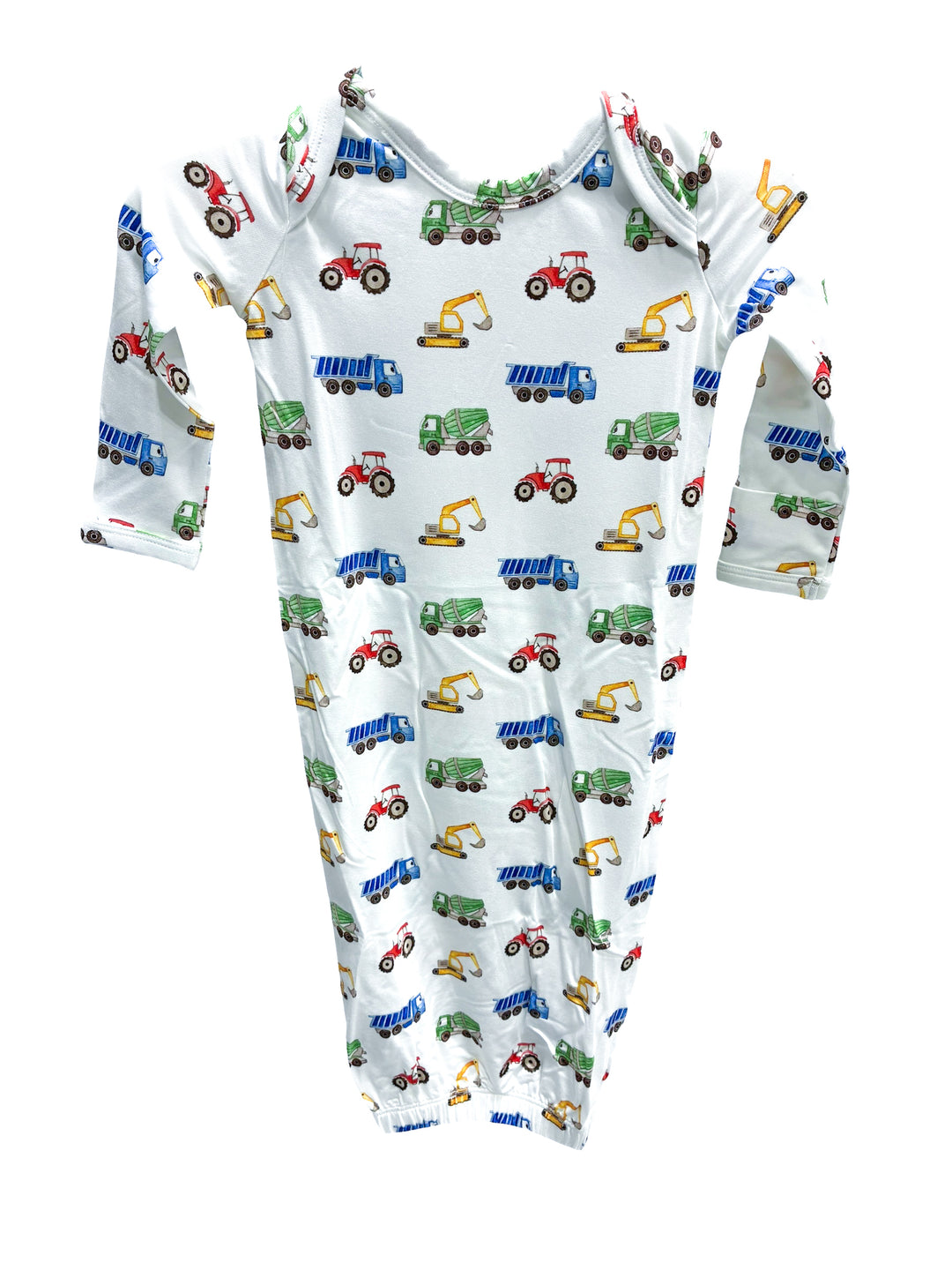 Construction Baby Gown - Weisinger Bamboo