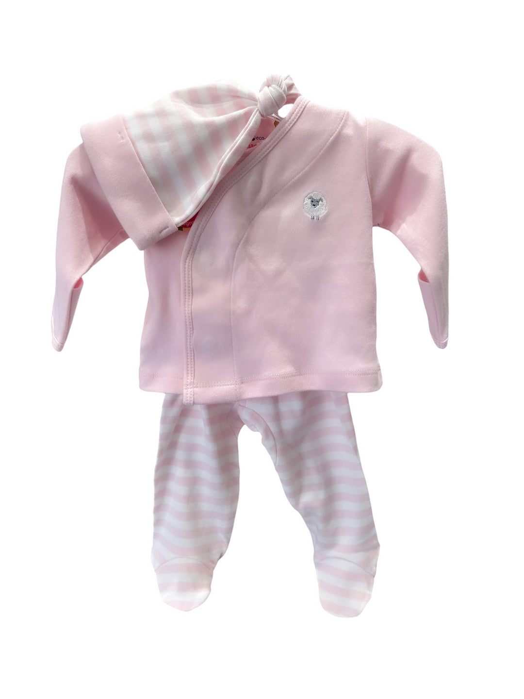 Magnetic Pink Stripe Kimono Set - Magnetic Me