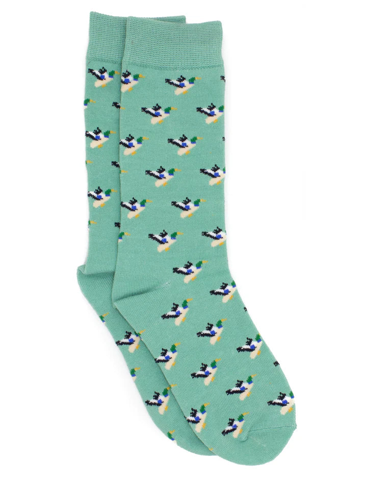 Boys Lucky Duck Socks Breaking Water - Properly Tied