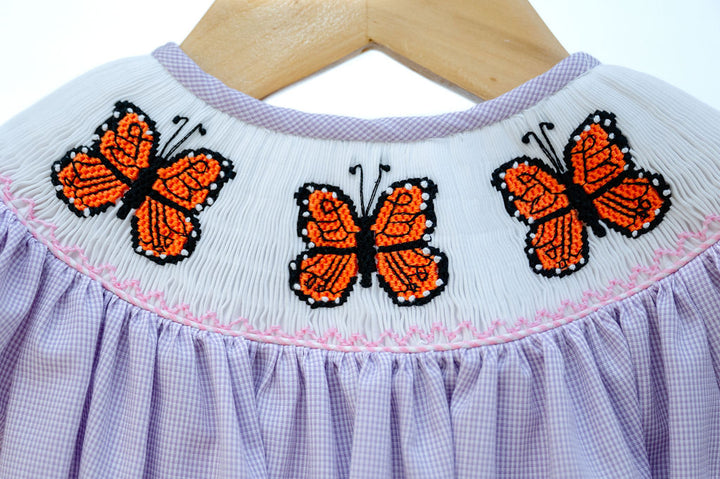 Smocked Butterfly Bloomer Set - Ruth & Ralph