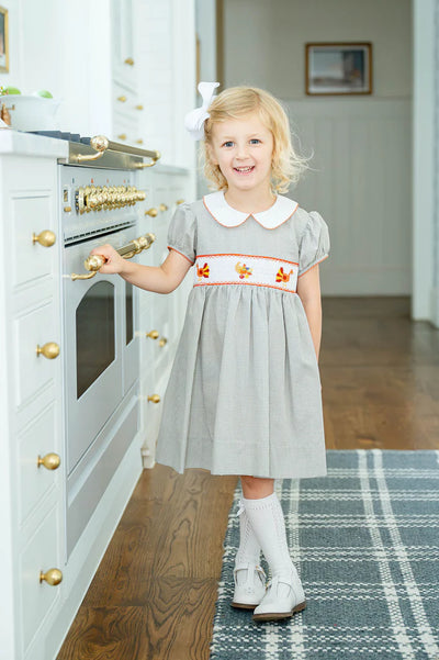 Smocked Thanksgiving Turkey Apparel Collection - Ruth & Ralph