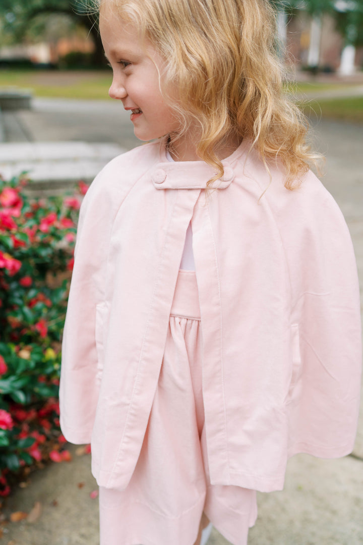 Pink Velvet Royal Cape - Lullaby Set