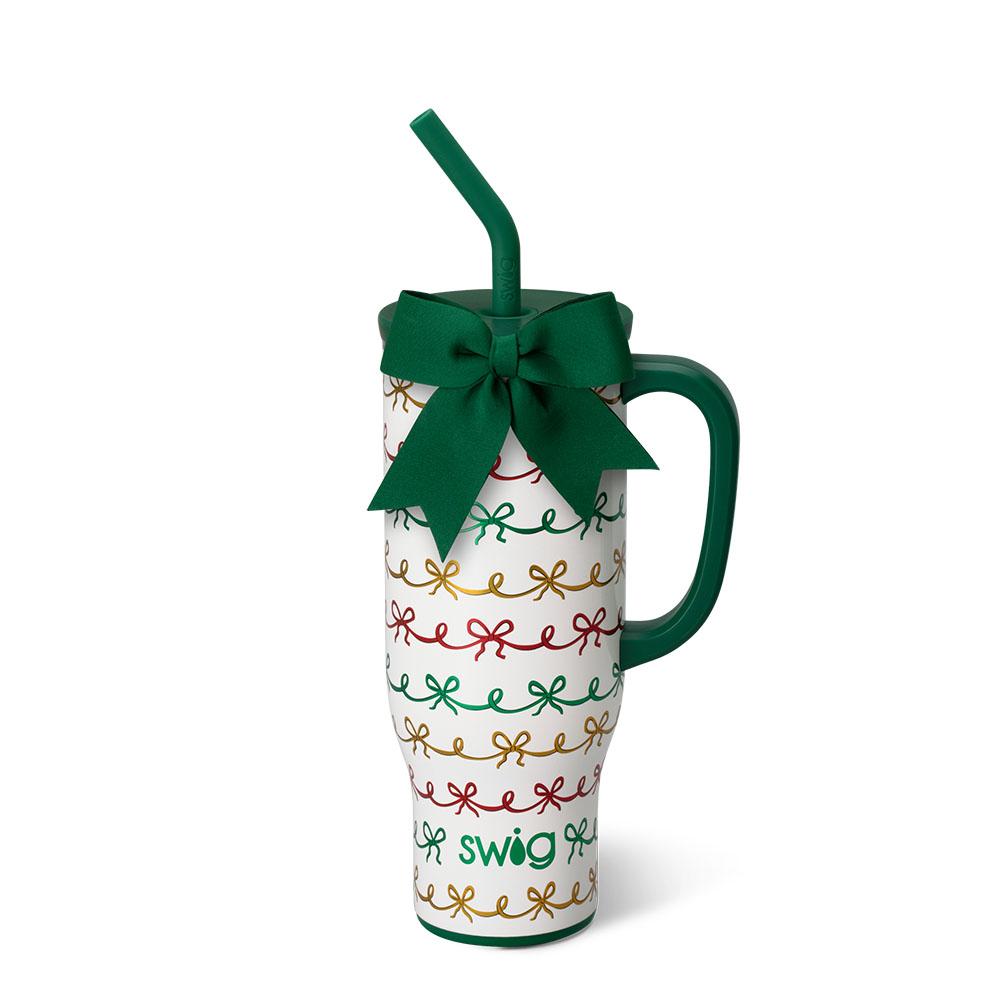 Christmas Bows Mega Mug 30oz - Swig