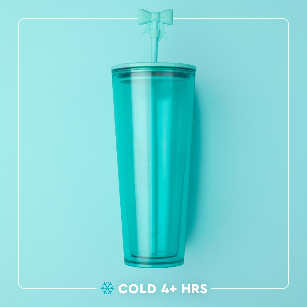 Santa's Favorite Grandma Plastic Tumbler 24oz - Swig Life