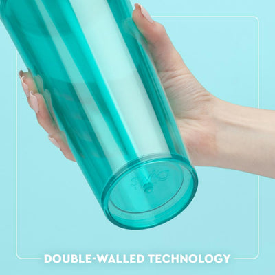 Santa's Favorite Grandma Plastic Tumbler 24oz - Swig Life