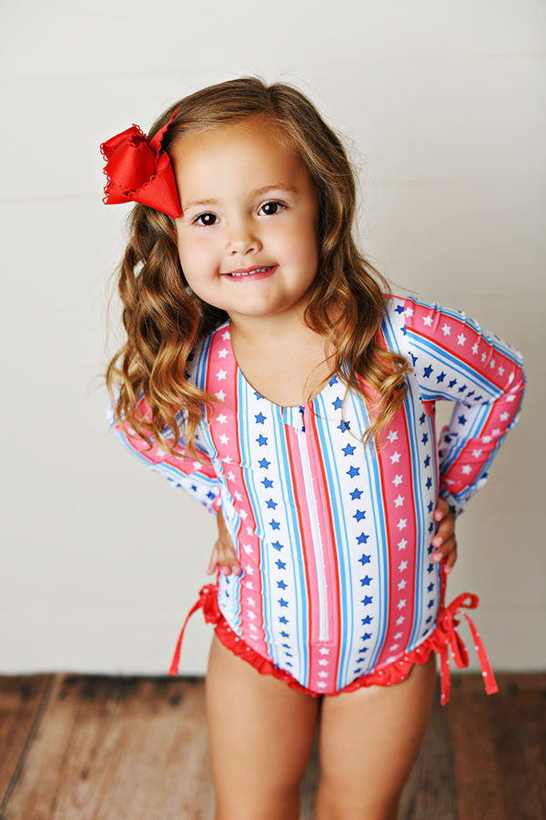 Patriotic Swimsuit - Swoon Baby