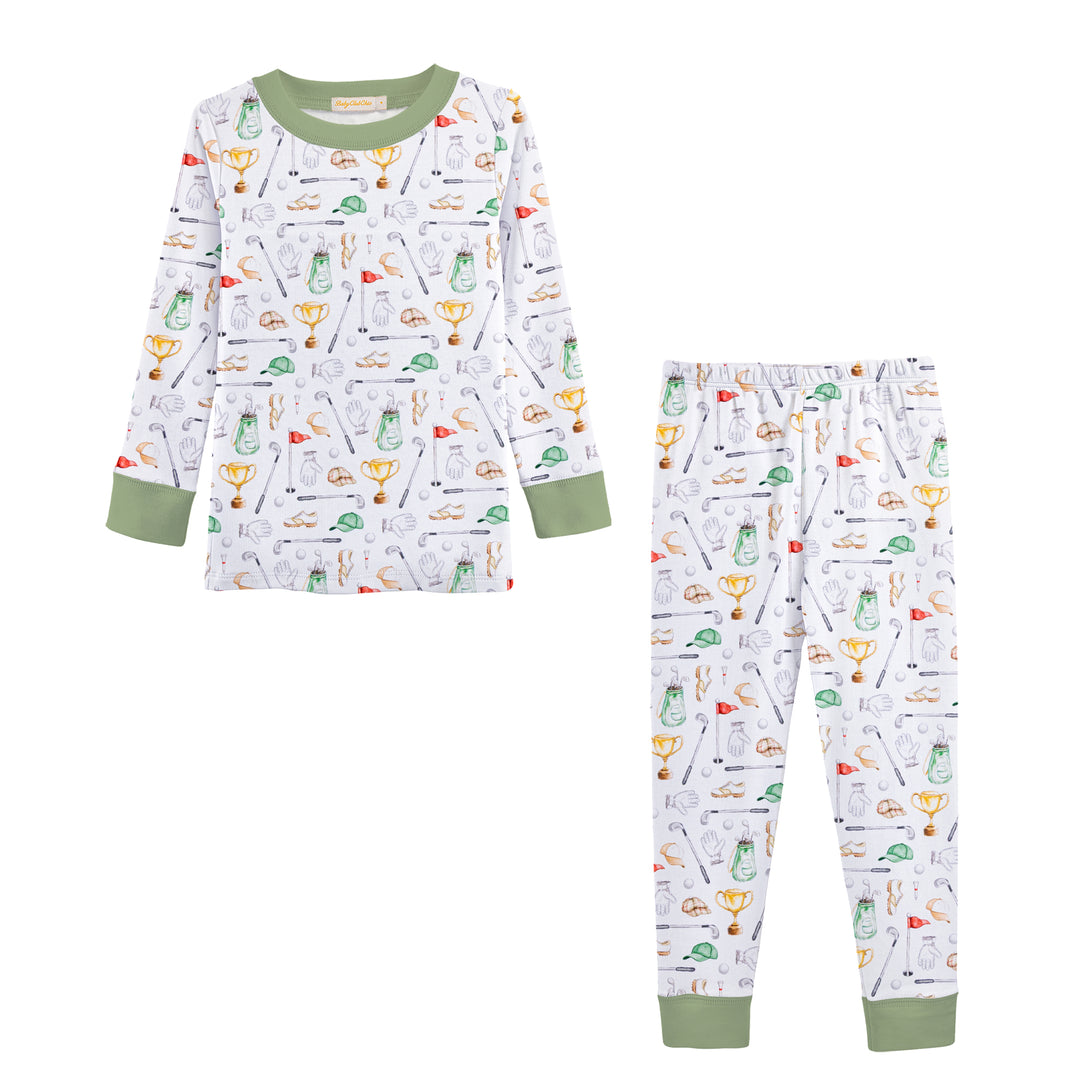 Little Golf Champion Pajama Set - Baby Club Chic