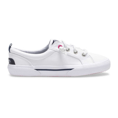 Girl's White Sperry Shoes