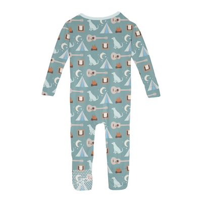 Jade Campfire Pajamas - KicKee