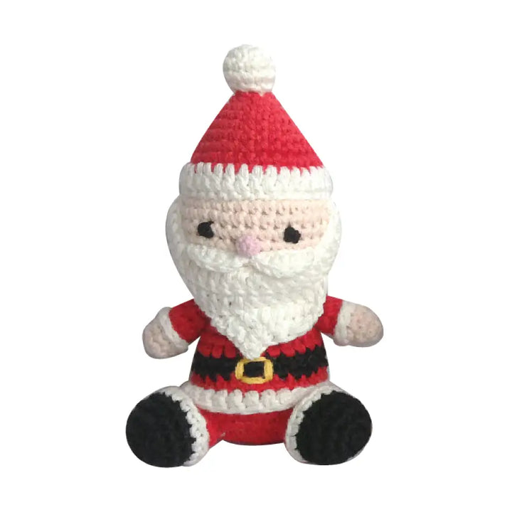 Crocheted Santa Rattle - Zubles