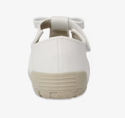 White T-Strap Shoes - Baby Deer