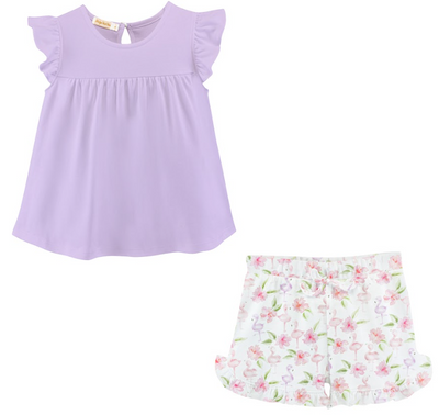 Pink & Purple Flamingo Collection - Baby Club Chic