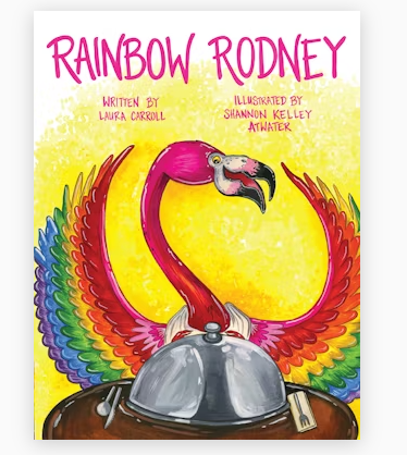 Rainbow Rodney Flamingo - Louisiana Book