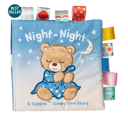 Taggies Starry Night Teddy Bear Soft Book – 6×6″ - Mary Meyer