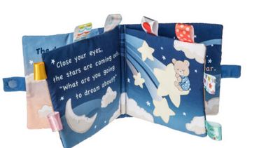 Taggies Starry Night Teddy Bear Soft Book – 6×6″ - Mary Meyer