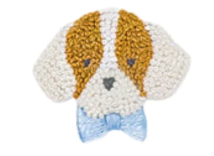 Baby Boy Blue Pima Cotton Puppy Bubble - Milly Marie
