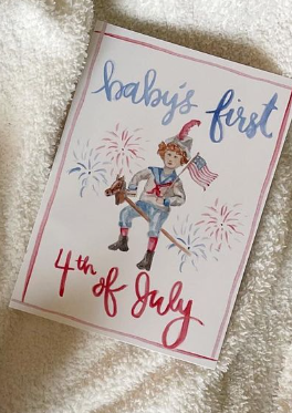 Watercolor Baby's First Holidays - Milestone Cards - KMK Designs - Gender Neutral