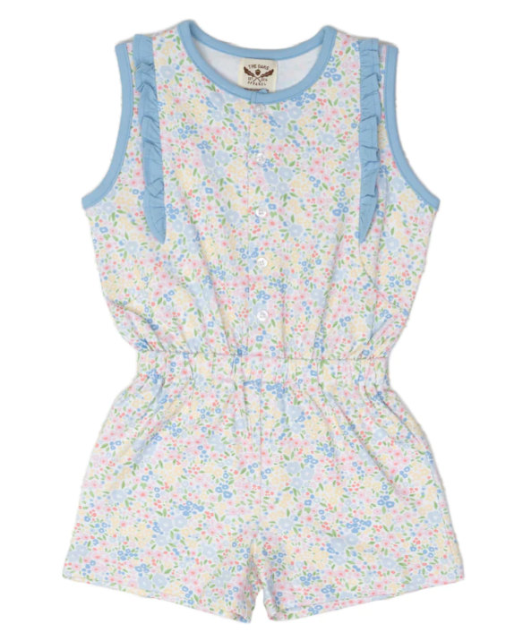 Girls Floral Romper - The Oaks