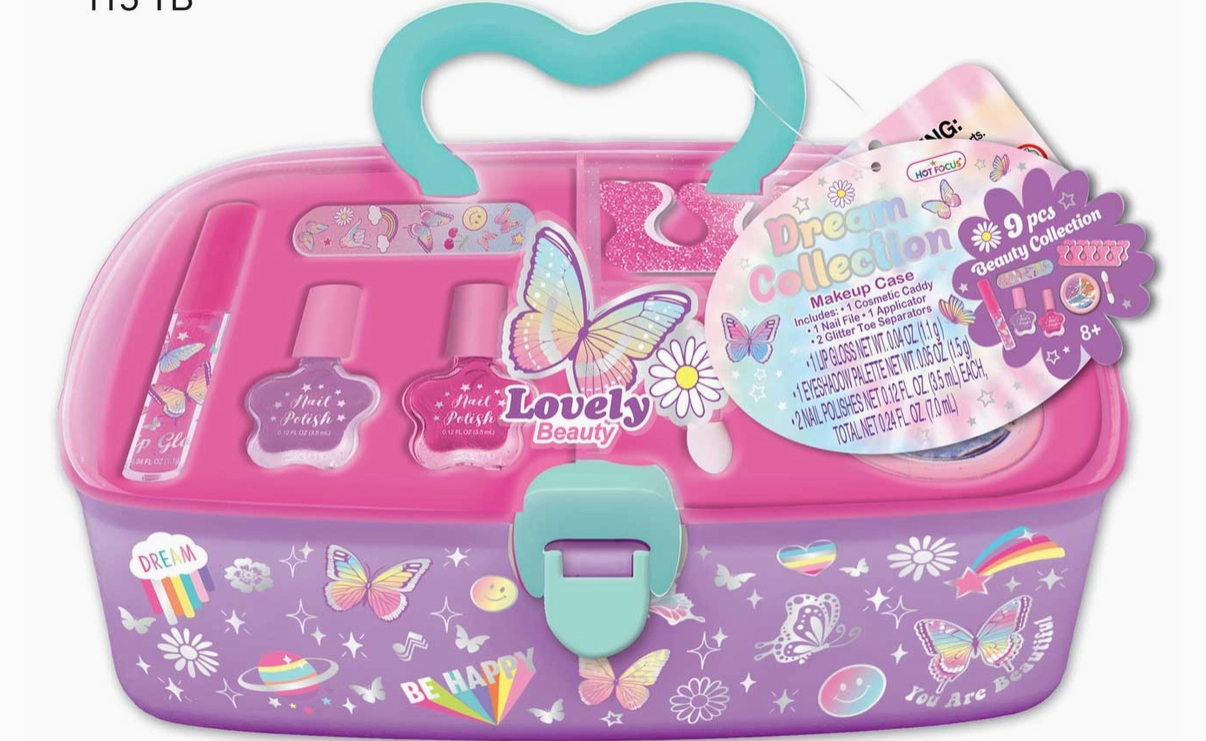 Butterfly Makeup Caboodle