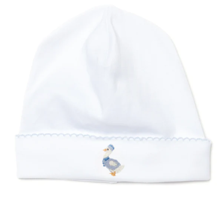 Boys Embroidered Papa Goose Gown & Hat Set - Milly Marie