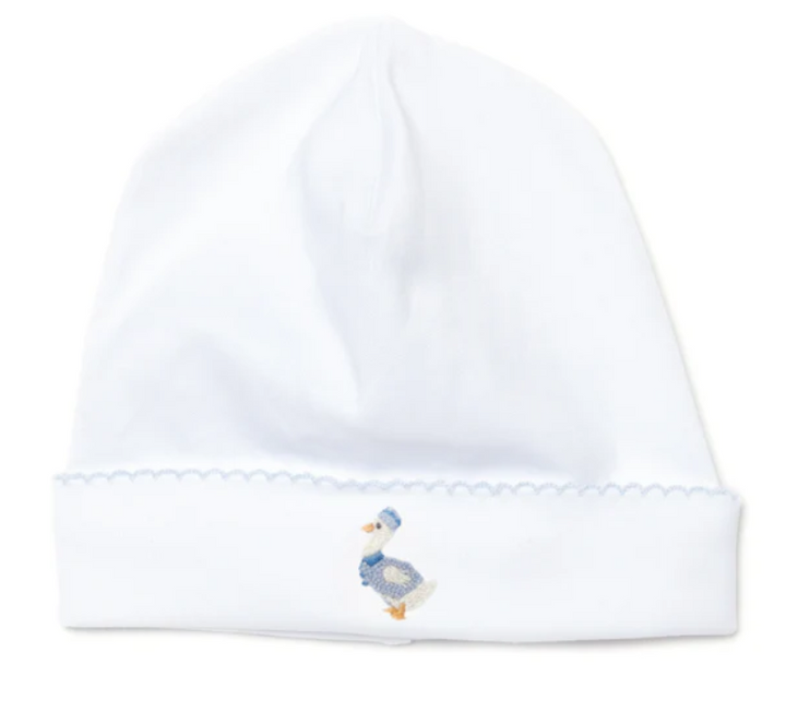 Boys Embroidered Papa Goose Gown & Hat Set - Milly Marie