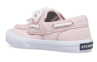 Pink Sperry Bahama Jr Boat Shoes