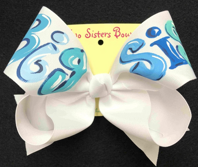 Hand Painted Bows - Two Sisters Bows