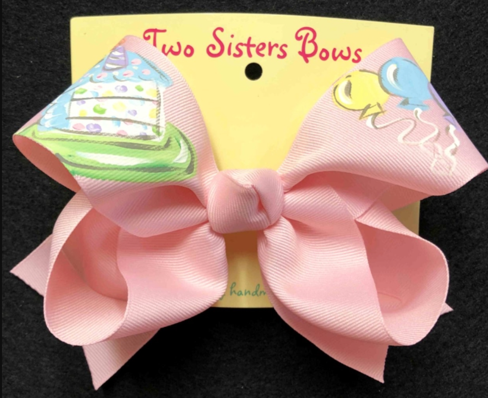 Hand Painted Bows - Two Sisters Bows