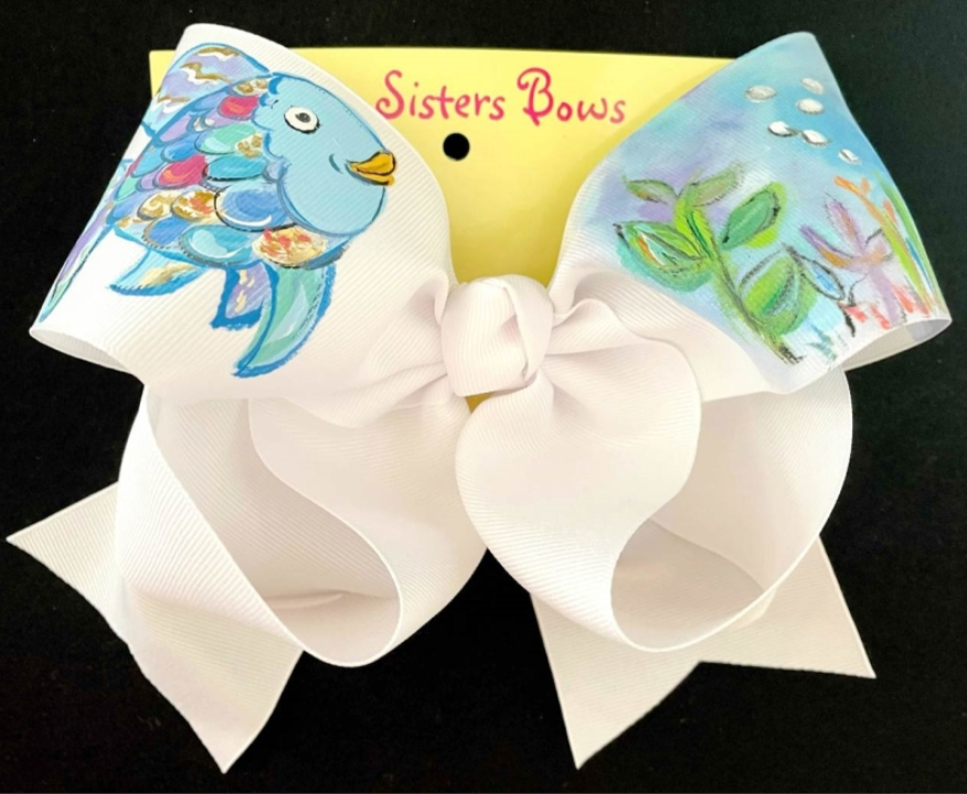 Hand Painted Bows - Two Sisters Bows