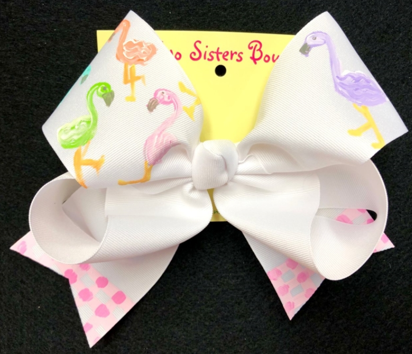 Hand Painted Bows - Two Sisters Bows