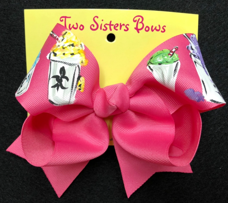 Hand Painted Bows - Two Sisters Bows