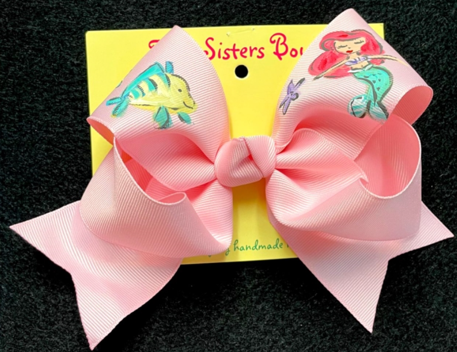 Hand Painted Bows - Two Sisters Bows