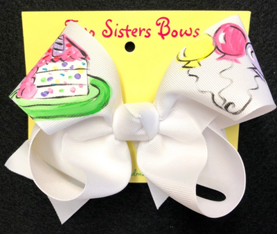 Hand Painted Bows - Two Sisters Bows