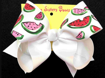 Hand Painted Bows - Two Sisters Bows