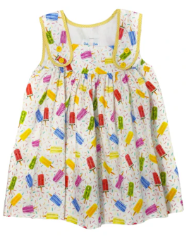 Colorful Popsicle Summer Dress - Lulu Bebe