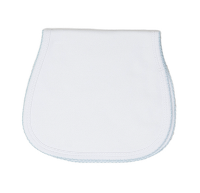 White Burp Cloths - The Oaks Apparel