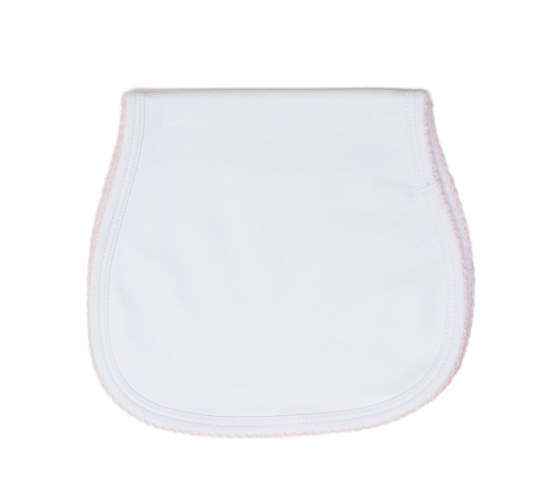 White Burp Cloths - The Oaks Apparel