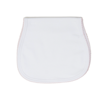 White Burp Cloths - The Oaks Apparel