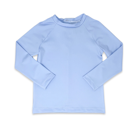 Light Blue L/S Rash Guard Swim Shirt - Lullaby Set