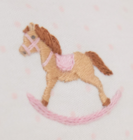 Baby Girl Rocking Horse Day Gown - Milly Marie
