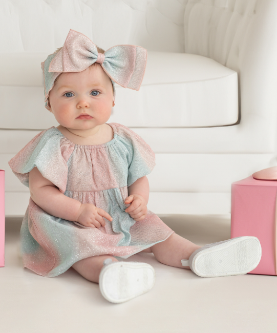 Baby Shimmer Dress - Isobella & Chloe