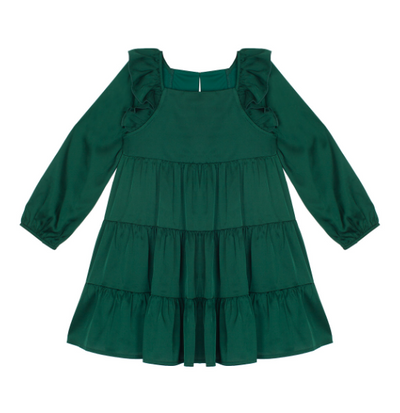 Mistletoe Green Dress - Isobella & Chloe